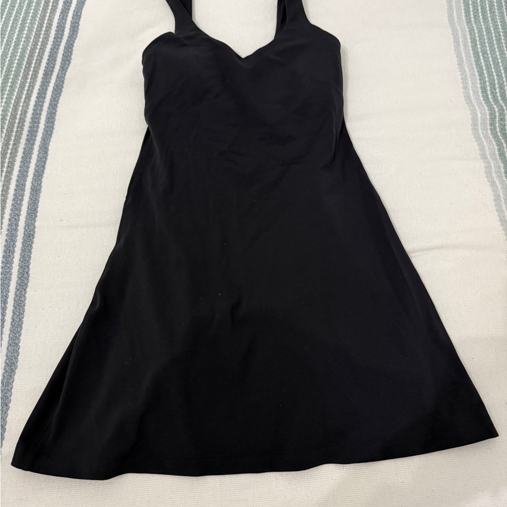 lululemon athletica Black Mini Dress